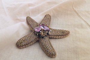 Брошь Морская звезда - Описание