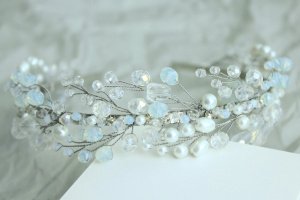 Свадебная тиара "Лунный свет" - Описание