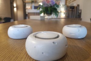 Набор подсвечников из бетона в стиле лофт loft - Описание