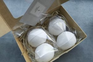 Натуральные бомбы для ванны с маслом кокоса и витамином Е - Описание