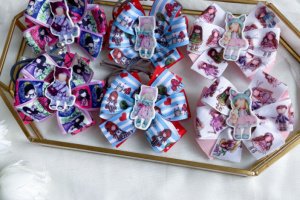 Набір бантики- резинки в садік ,бантики в школу тільда - Опис