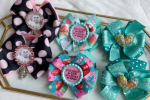 Набір бантики- резинки в садік ,бантики в школу  11 - Опис