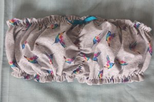 Трикотажна піжама шорти і топ бандо Колібрі - Опис