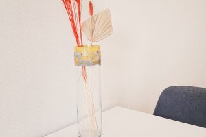 Ваза для цветов и сухоцвета  - Описание