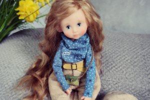 Лялька ручної роботи - Опис