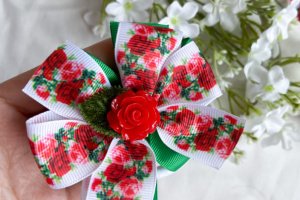 Набір бантики- резинки в садік ,бантики в школу маки 2 - Опис