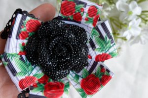 Набір бантики- резинки в садік ,бантики в школу квіти 5 - Опис