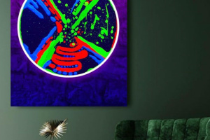 Авторський Постер на тканини - Опис