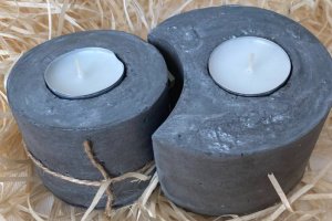 Свечи " Инь-Янь"  - Описание