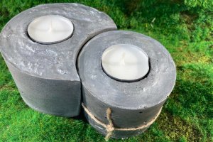 Свечи " Инь-Янь"  - Описание