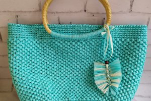 Работа Сумка в цвете Tiffany