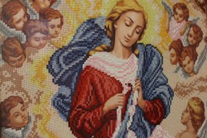 Образ Богородица, решает узлы - Описание