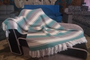 Фантастичний плед ручного в'язання - ІНШІ РОБОТИ