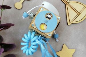 Бизикубик голубой - Описание