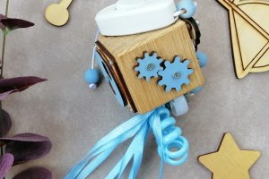 Бизикубик голубой - Описание