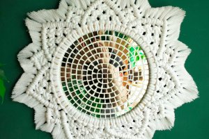 солнце макраме - Описание