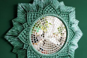 Бирюзовое солнце макраме - ДРУГИЕ РАБОТЫ