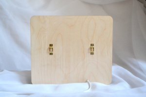 Ночник из дерева - ТЫ  - Описание