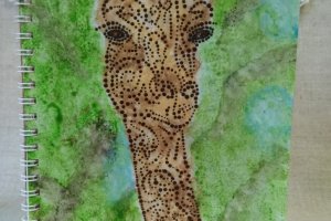 Блокнот Жирафа А5 з кульковою ручкою і олівцем - Опис