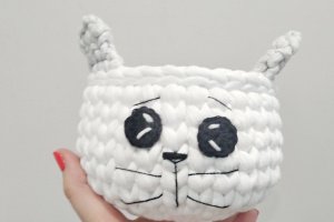 Корзинка "Котик", 1 шт - Описание
