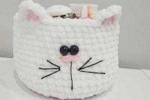 Набор корзинок "Котики", 2 шт - Описание
