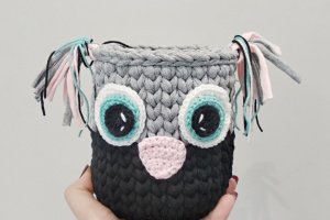 Работа Корзина "Сова", 1 шт
