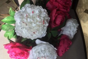 Квіти з фоамірана (пластичний замш) - Опис