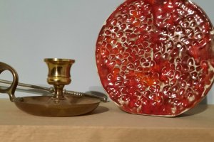 Ваза керамическая Гранат