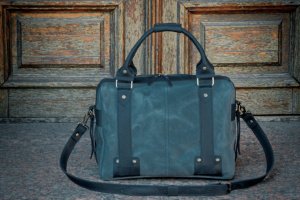 Саквояж для ручной клади, Кожаная сумка для путешествий  - Описание