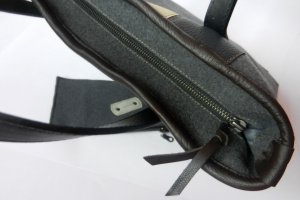 Сумка з шинельного сукна «Туманний мегаполіс» - Опис