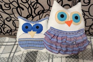 Подушка- игрушка, сувенир в украинском стиле. - Описание