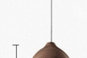 Светильник деревянный дизайн интерьера - Описание
