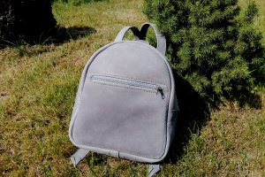 Рюкзак женский из натуральной кожи. Ручная работа. - Описание