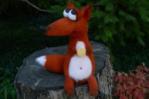 Лисиця з печивом - Опис