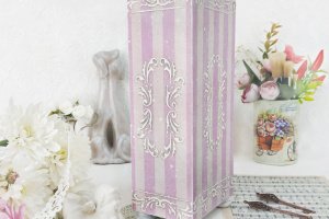 Комод шкатулка органайзер "Париж винтаж" - Описание