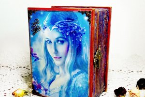 Шкатулка книга "Скарби Галадріель" - Опис