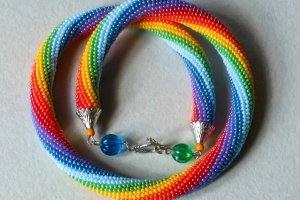 Джгут-кольє "Цветик-семицветик" - Опис