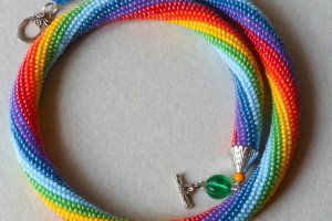 Джгут-кольє "Цветик-семицветик" - Опис