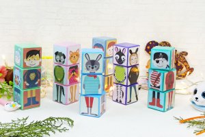 Кубики набір подарунковий "DetkaOk gift box" - Опис