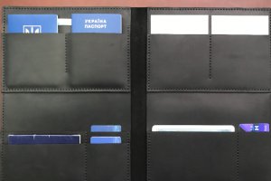 Кожаная папка для морских документов - Описание