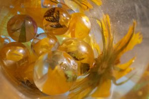 Кашпо Подсвечник с эпоксидной смолы - Описание