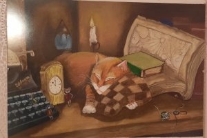 ,, Кот Баюн ,, продано - Опис