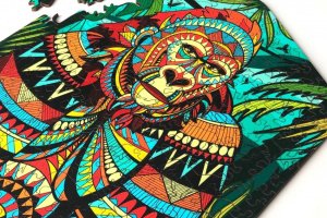 Дерев'яні пазли Wouzzle Гірський Тайсон 280 елементів - Опис