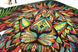 Деревянные пазлы Wouzzle Царь Зверей 165 элементов  - Описание