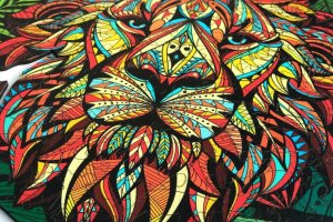 Деревянные пазлы Wouzzle Царь Зверей 165 элементов  - Описание