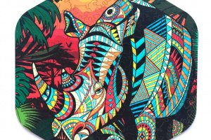 Работа Деревянные пазлы Wouzzle Хранитель Саваны 165 элементов