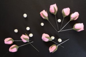 букетики на свадьбу для гостей - Описание
