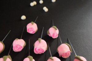 букетики на свадьбу для гостей - Описание