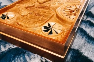 Нарды ручной работы - Описание