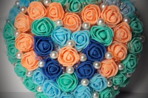 Сердечко из роз - Описание